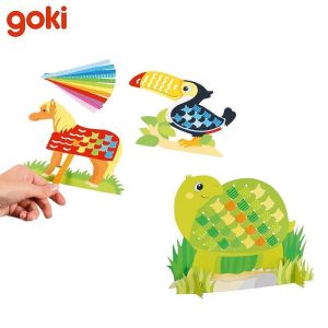 Goki 58467 Стан с хартиени ленти, конче, риба