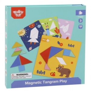 Tooky Toy TF642 Магнитен танграм за деца