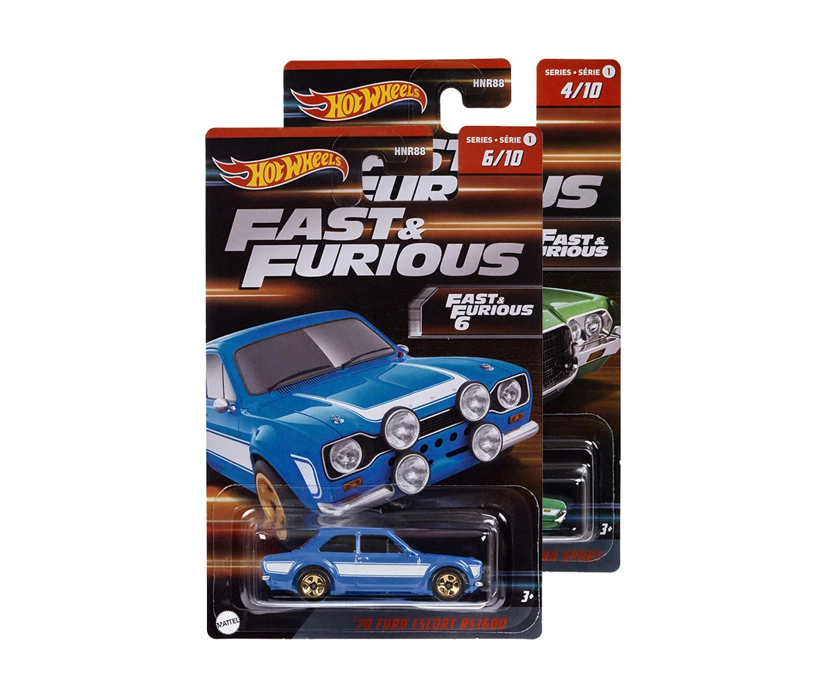 Hot Wheels Бързи и яростни 1/64 HNR88