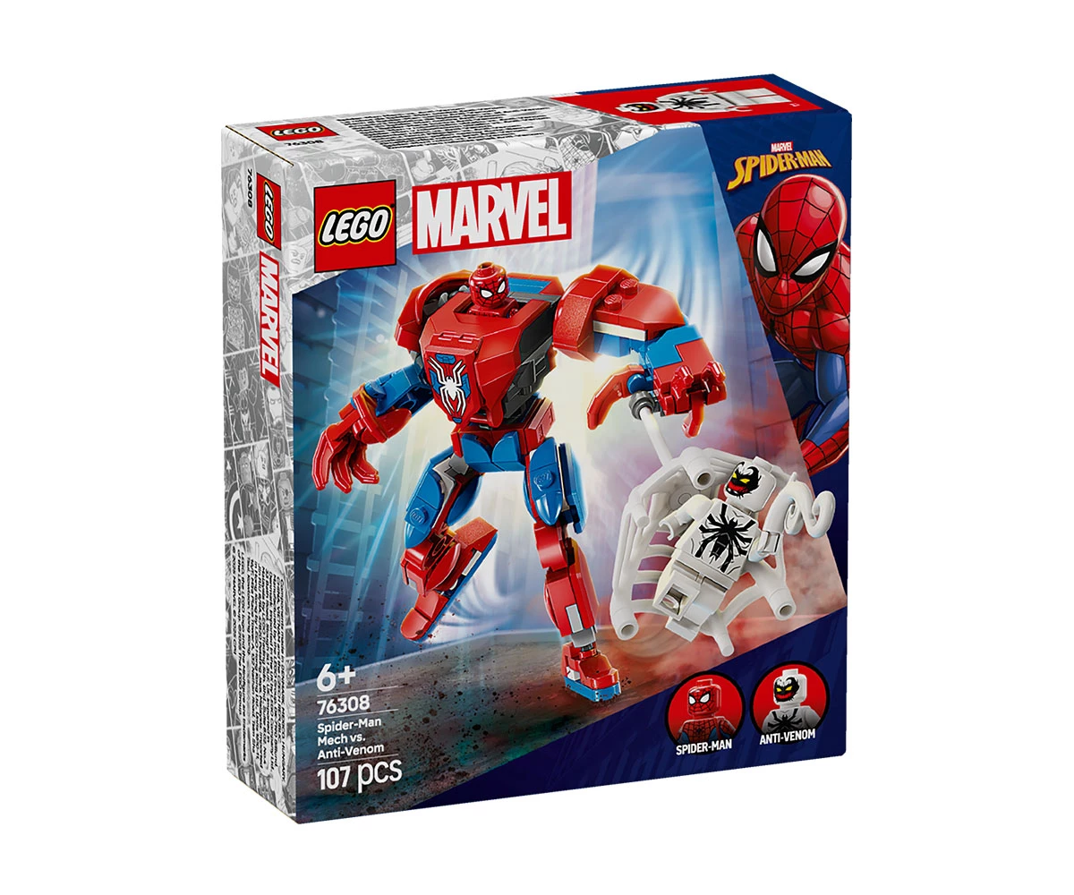LEGO® Marvel 76308 - Спайдърмен-робот срещу Анти-Венъм