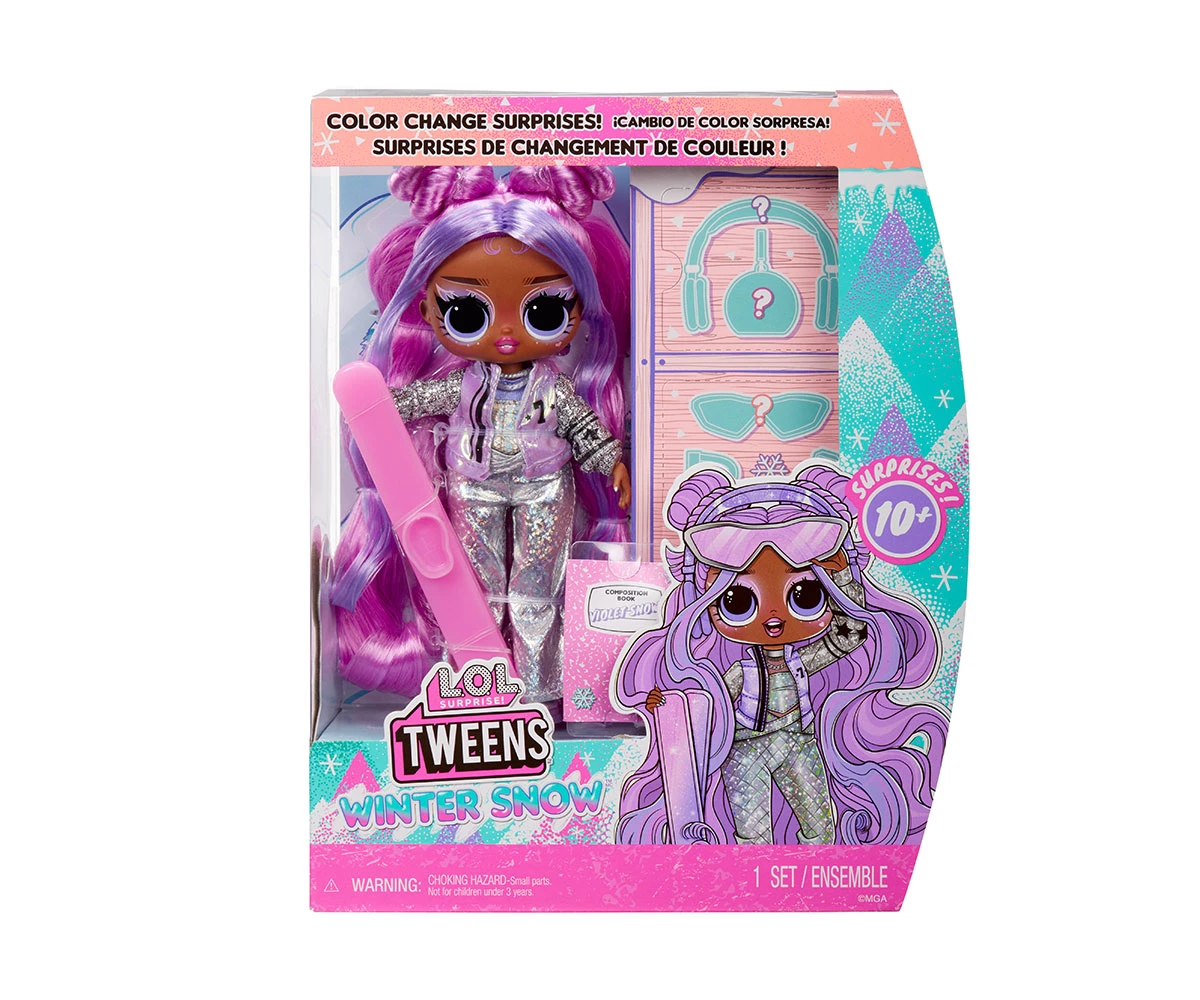 MGA 427728 Кукла L.O.L. Surprise - Tweens Winter Snow, Violet Snow