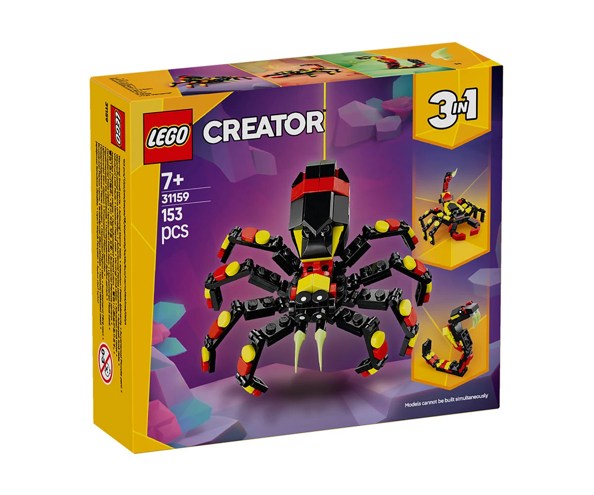 Lego Creator 31159 - Диви животни Изненадващ паяк