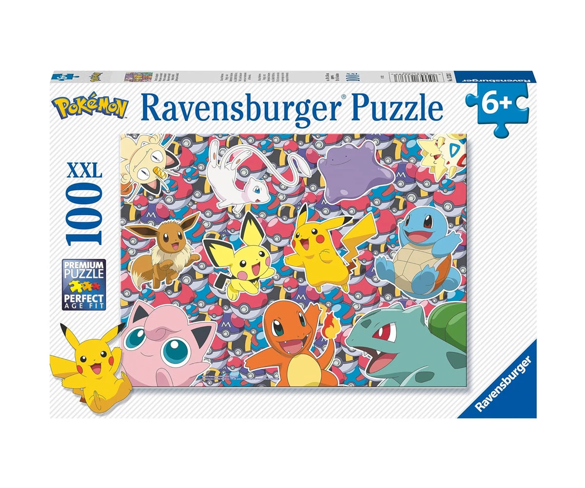Ravensburger - Пъзел 100 ел - Покемон 13338