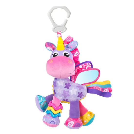 Playgro PG.0412 Плюшена активна играчка Еднорог