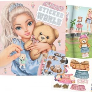 TOPModel 413210 Книжка за оцветяване + стикери TEAM TEDDY