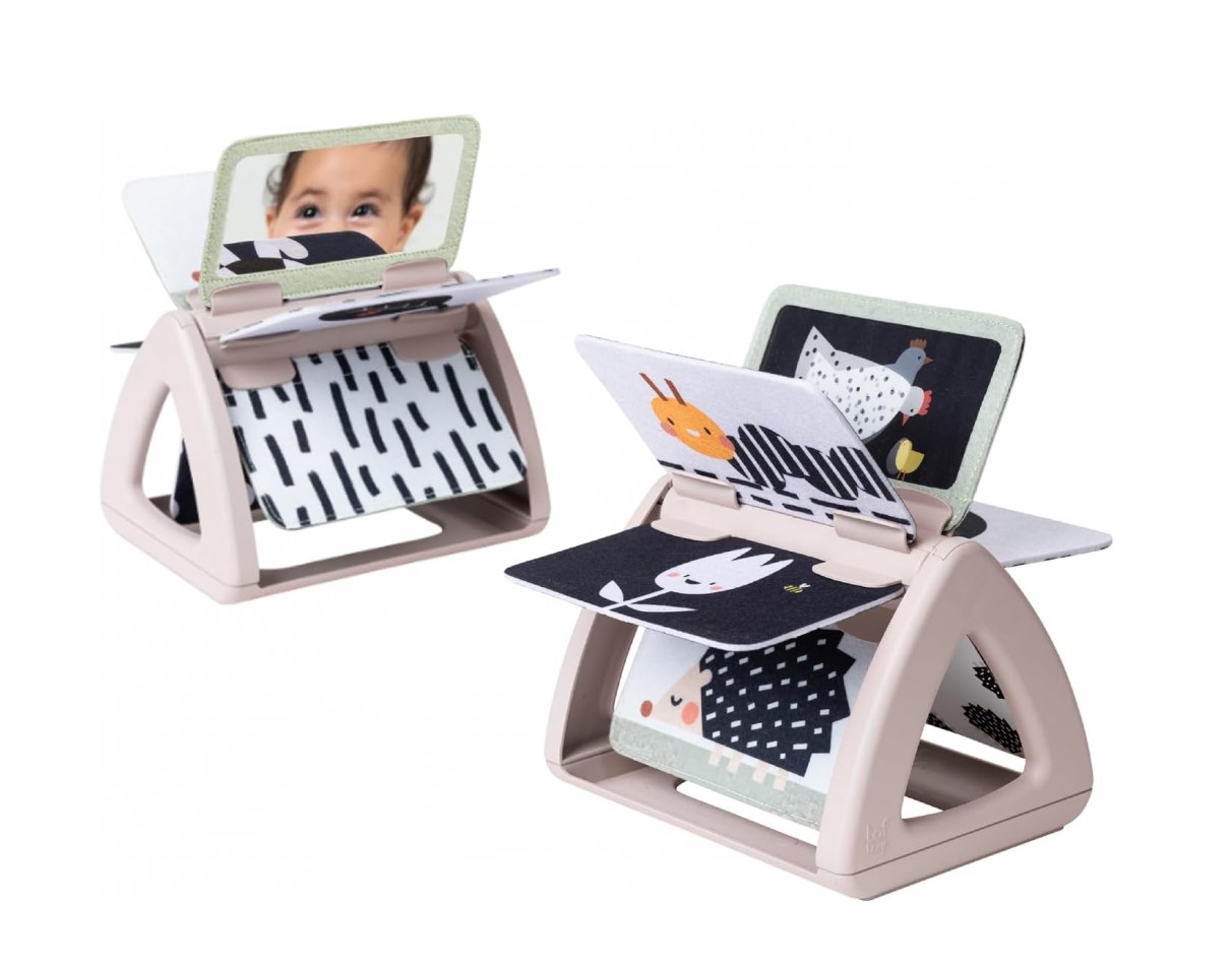 Taf Toys TT13385 Черно-бяла въртяща бебешка книжка