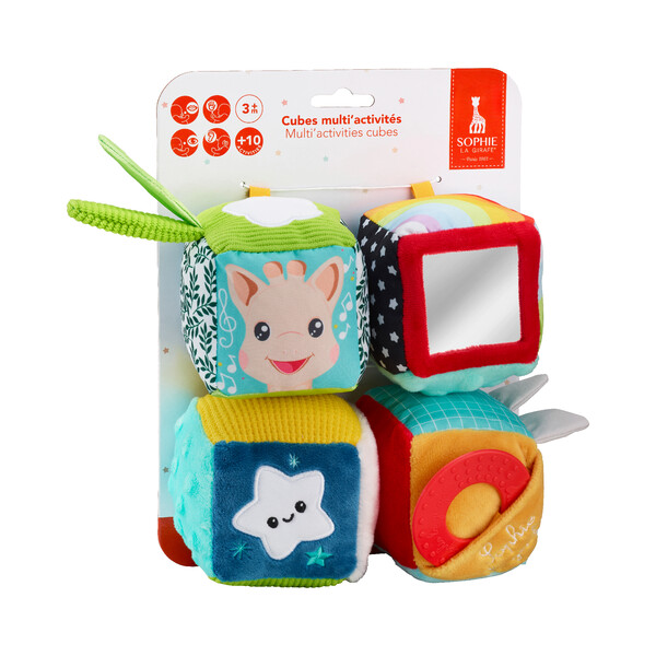Sophie la girafe S230856 Меки кубчета с различни активности