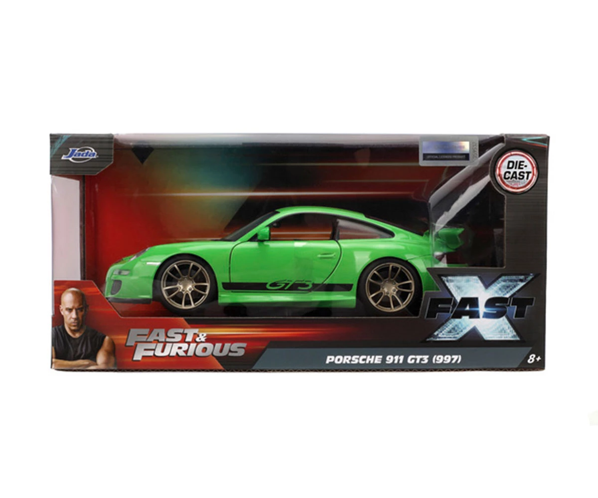 Jada 9334919314R00 Бързи и яростни - Кола 2007 Porsche (F10) 1/24
