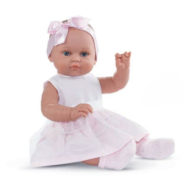 Magic Baby MB46720 Кукла Alicia бяла рокля