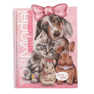 TOPModel Книжка със стикери Облечи ме Cute Animals 413736