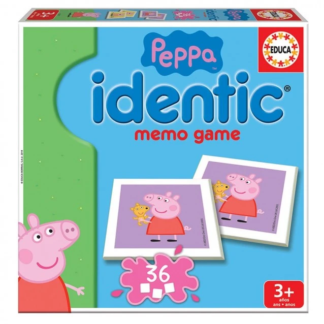 EDUCA EDU16227 Образователна игра Peppa Pig Еднакви карти