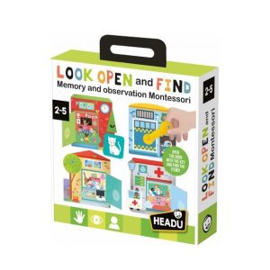 Headu HMU60544 Образователна игра Погледни, отвори и открий