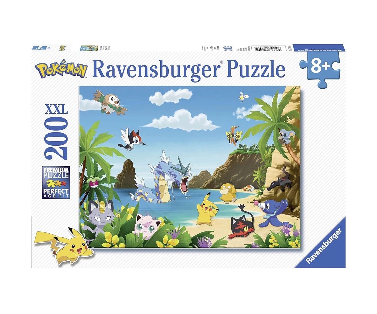 Ravensburger 12840 Пъзел 200 ел. XXL - Покемон