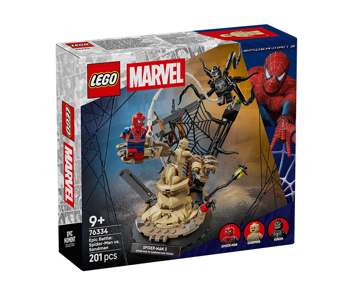 LEGO® Marvel Super Heroes 76334 - Епична битка Спайдърмен срещу Пясъчния човек