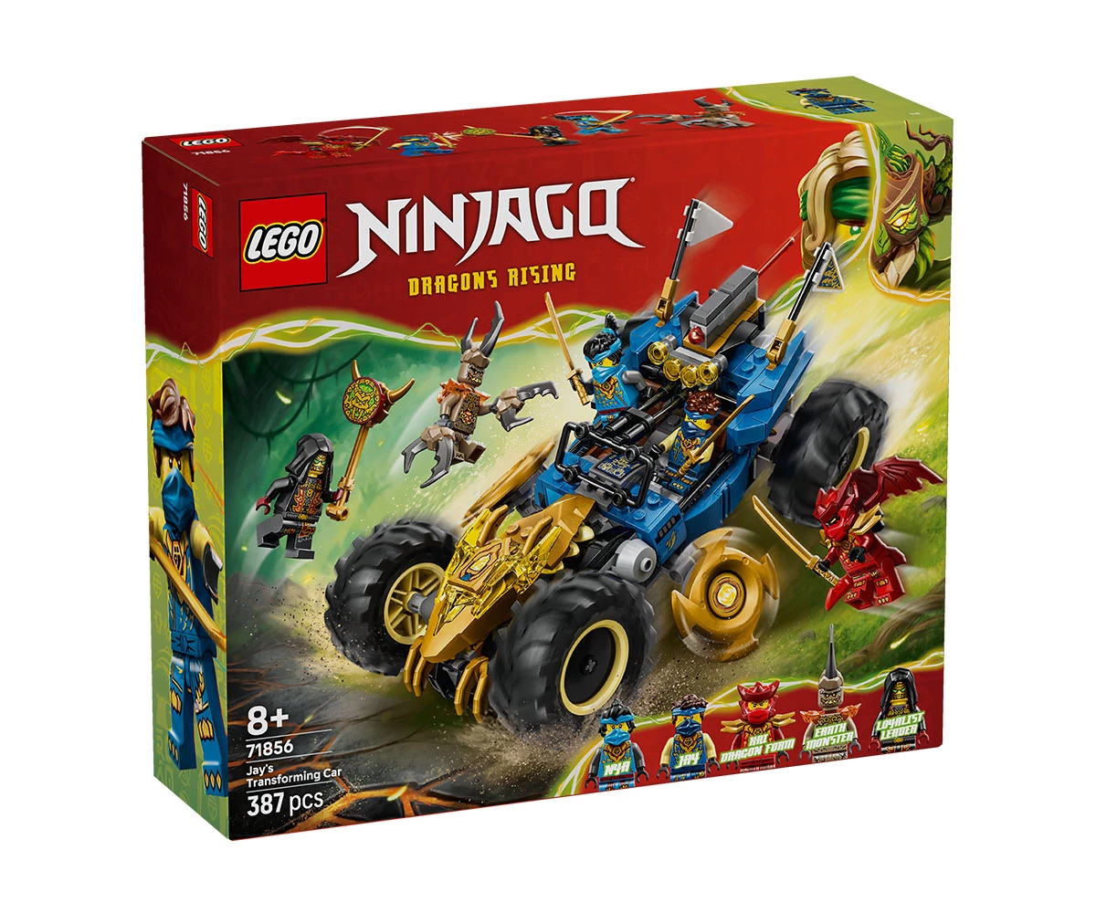 LEGO® NINJAGO 71856 - Трансформиращата се кола на Джей