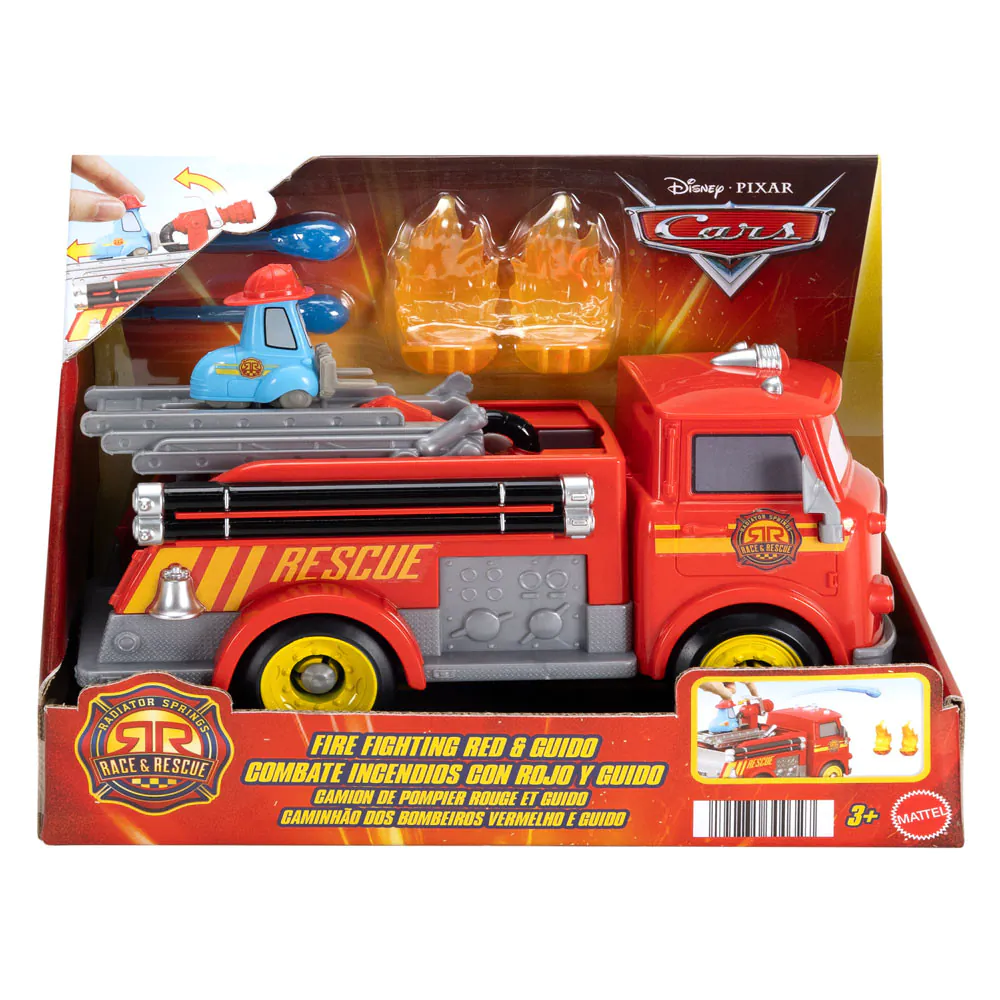 Mattel JFL54 Cars Ред и Гуидо Пожарникари