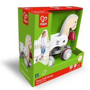 Hape H0367 Дървена играчка за дърпане - Пони