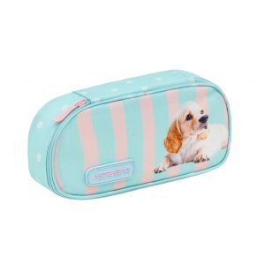 ASTRABAG AS503026064 Единичен несесер без аксесоари  Линии и кученца, AC6