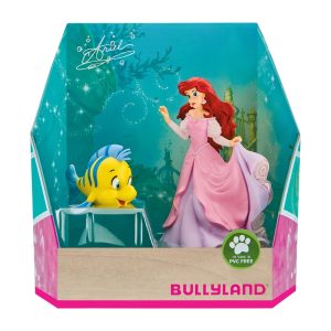 Bullyland BL13437Фигура Walt Disney Комплект с фигури Ариел и Флаундър