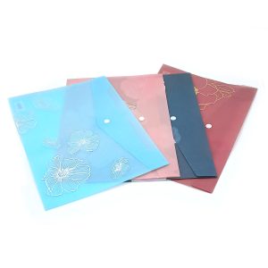 Папка с копче A4 Flowers F0375