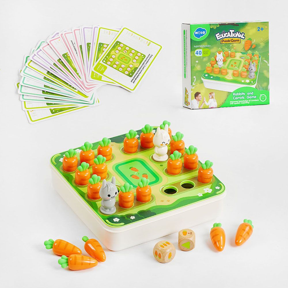 Hola Смарт игра Зайчета и моркови H796600